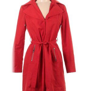 MICHAEL Michael Kors Trenchcoat - Red Size Large